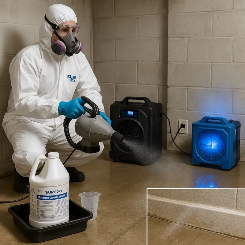 Sanitization and Odor Removal process in Rosa Sanchez, PR