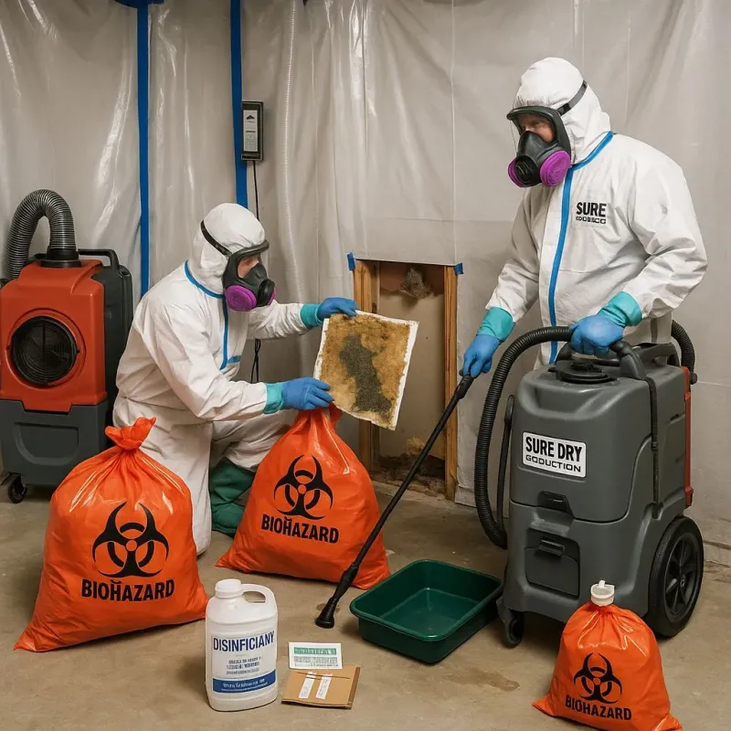 Contaminated Water Handling Protocols process in Rosa Sanchez, PR